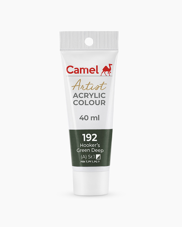 Camel Artist Acrylic Colours Hookers Green Deep